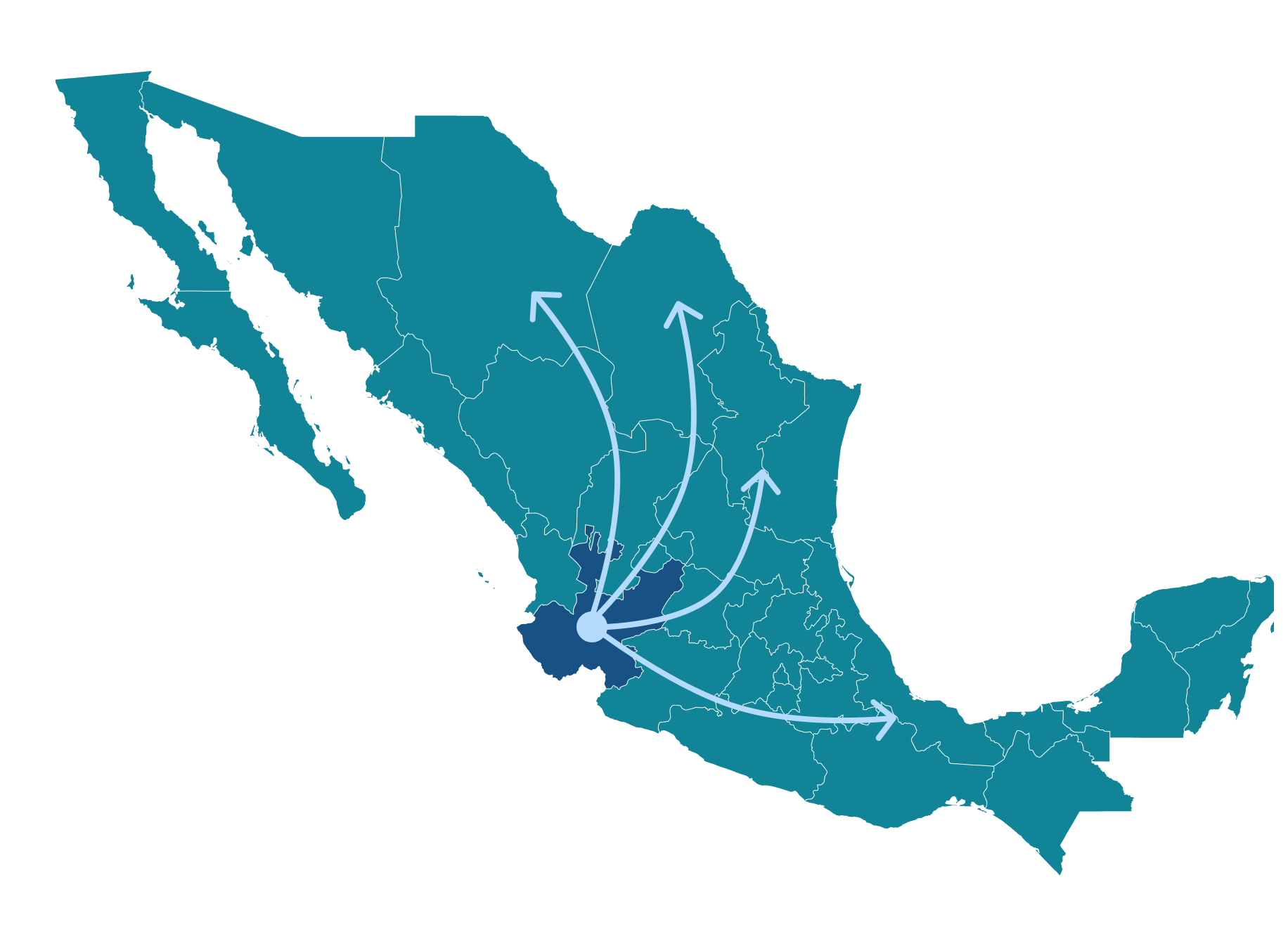 Mapa de cobertura